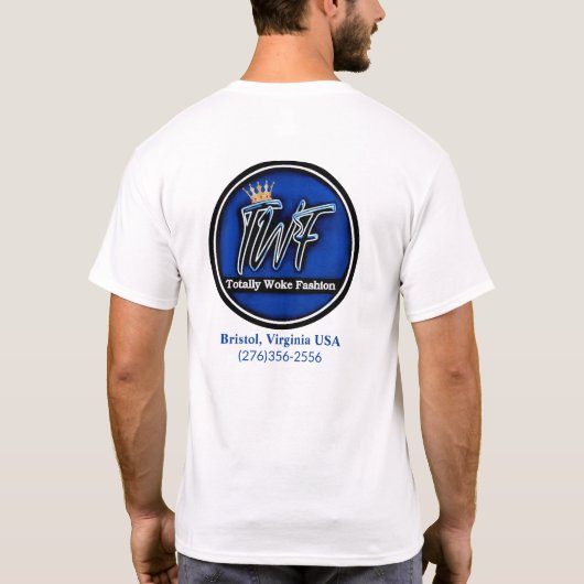 Volledig Woke Mode | Brandmerk | T-shirt (Achterkant)