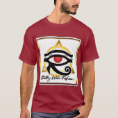 Volledig Woke Mode Burgundy Mannen T-shirt (Voorkant)