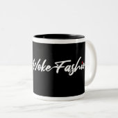 Volledig Woke Mode Signature Black Coffee Cup Tweekleurige Koffiemok (Voorkant rechts)