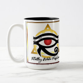 Volledig Woke Mode Signature Pyramid Coffee Cup Tweekleurige Koffiemok