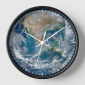 Volledige Aarde die Noord-Amerika en Mexico toont. (Voorkant)