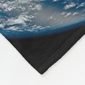 Volledige Aarde die Noord-Amerika en Mexico toont. Fleece Deken (Hoek)