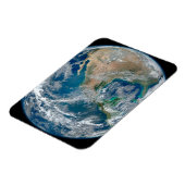 Volledige Aarde die Noord-Amerika en Mexico toont. Magneet (Linkerzijde)