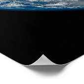 Volledige Aarde die Noord-Amerika en Mexico toont. Poster (Hoek)