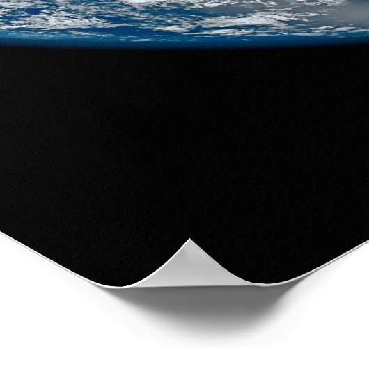 Volledige Aarde die Noord-Amerika en Mexico toont. Poster (Hoek)