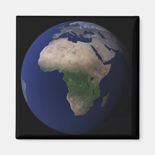 Volledige Aarde met Afrika, Europa en het Midden-O Magneet (Voorkant)