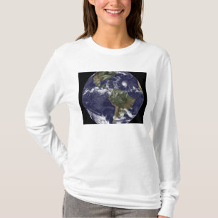 Volledige Aarde met Noord-Amerika 2 T-shirt