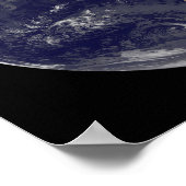 Volledige Aarde met Noord-Amerika en Zuid-Amer 5 Poster (Hoek)