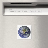 Volledige Aarde met Noord-Amerika Magneet (Insitu (Vaatwasser))