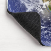 Volledige Aarde met Noord-Amerika Muismat (Hoek)