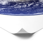 Volledige Aarde met Noord-Amerika Poster (Hoek)