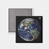 Volledige Aarde met Noord- en Zuid-Amerika Magneet (Voorkant / Achterkant)