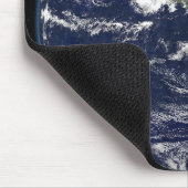 Volledige Aarde met Noord- en Zuid-Amerika Muismat (Hoek)