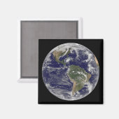 Volledige Aarde met orkaan Paloma Magneet (Voorkant / Achterkant)