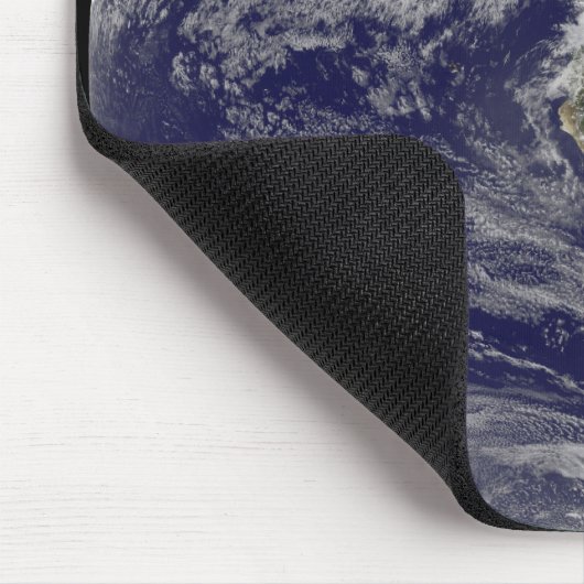 Volledige Aarde met orkaan Paloma Muismat (Hoek)