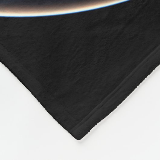 Volledige Aarde met stadslichten Fleece Deken (Hoek)