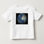 Volledige Aarde met verdamping Kinder Shirts (Voorkant)