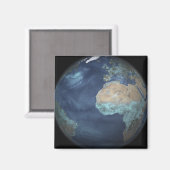 Volledige Aarde met verdamping Magneet (Voorkant / Achterkant)