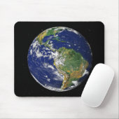 Volledige Aarde met Zuid-Amerika 2 Muismat (Met muis)