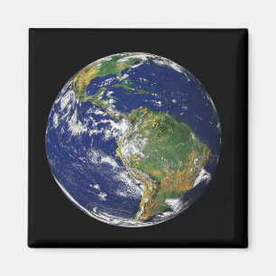 Volledige Aarde met Zuid-Amerika Magneet