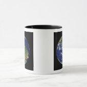 Volledige Aarde met Zuid-Amerika Mok (Midden)