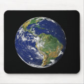 Volledige Aarde met Zuid-Amerika Muismat (Voorkant)