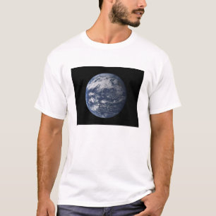 Volledige aarde rond de Stille Oceaan T-shirt