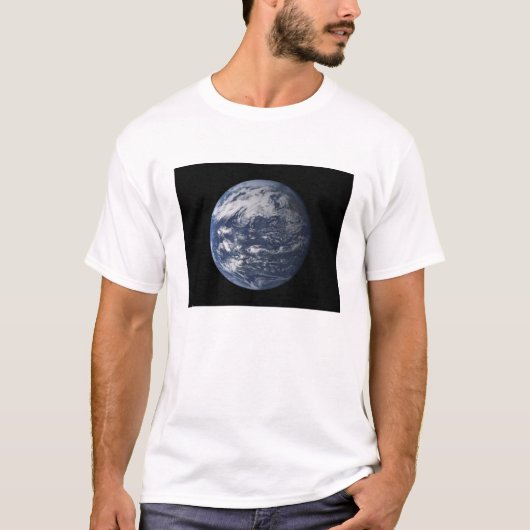 Volledige aarde rond de Stille Oceaan T-shirt (Voorkant)