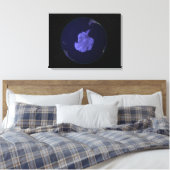 Volledige Aarde 's nachts met stadslichten 7 Canvas Afdruk (Insitu (Slaapkamer))