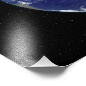 Volledige Aarde toont Afrika en Europa Foto Afdruk (Hoek)