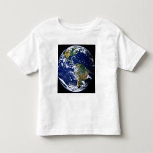 Volledige aarde toont Amerika's Kinder Shirts