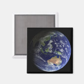 Volledige Aarde vanuit de ruimte, met Australië Magneet (Voorkant / Achterkant)