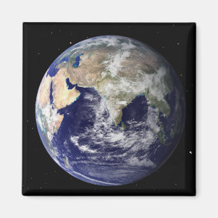 Volledige Aarde waarop Europa en Azië 2 Magneet