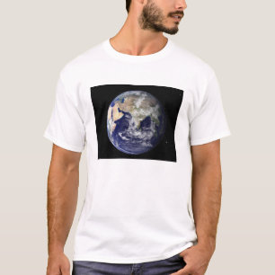 Volledige Aarde waarop Europa en Azië 2 T-shirt