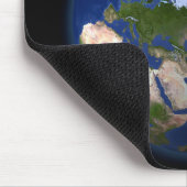 Volledige Aarde waarop het Arctische gebied is afg Muismat (Hoek)