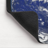 Volledige Aarde waarop het westerne halfrond te zi Muismat (Hoek)