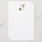 Volledige artiest van God Briefpapier (Voorkant / Achterkant)