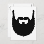 Volledige baard briefkaart (Voorkant / Achterkant)