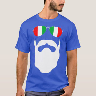 Volledige baard Italia voor baarden en barber 2 T-shirt