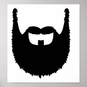 Volledige baard poster