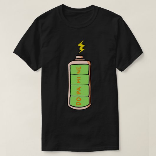 Volledige batterij t-shirt (Design voorkant)