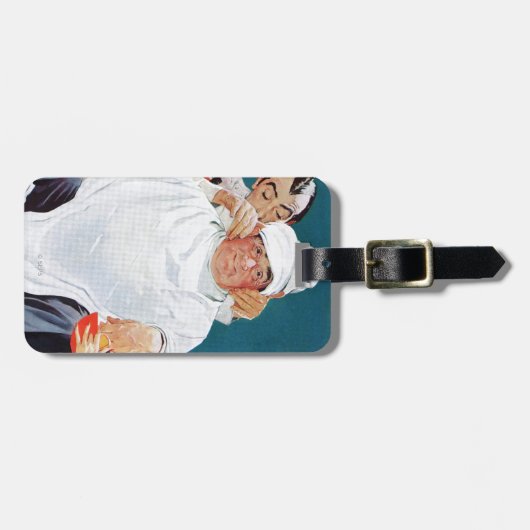 Volledige behandeling bagagelabel (Voorkant horizontaal)