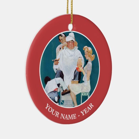 Volledige behandeling keramisch ornament (Rechts)