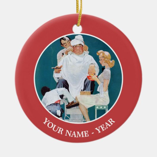 Volledige behandeling keramisch ornament (Voorkant)