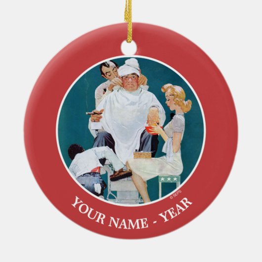 Volledige behandeling keramisch ornament (Achterkant)