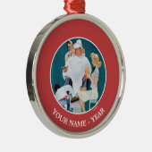 Volledige behandeling metalen ornament (Rechts)