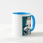 Volledige behandeling mok (Voorkant rechts)