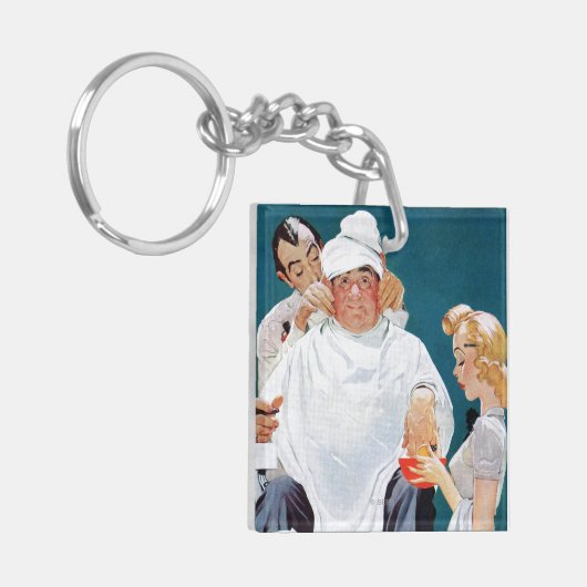 Volledige behandeling sleutelhanger (Voorkant Links)