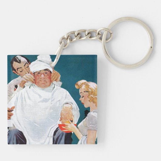 Volledige behandeling sleutelhanger (Achterkant)