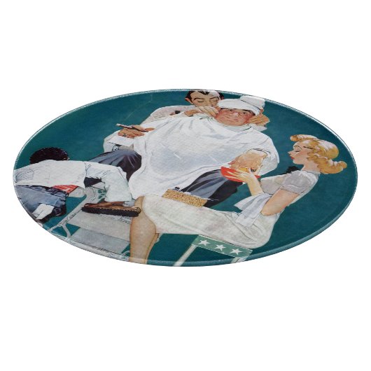 Volledige behandeling snijplank (Hoek)